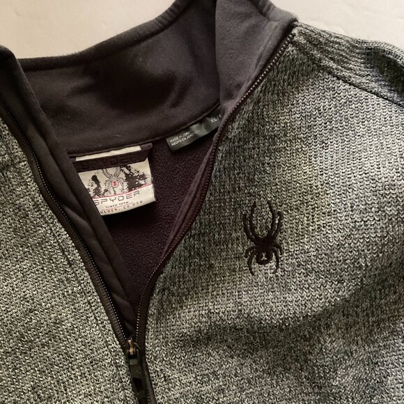 SPYDER Men's Half-Zip Pullover EUC Size XL - Picture 4 of 9